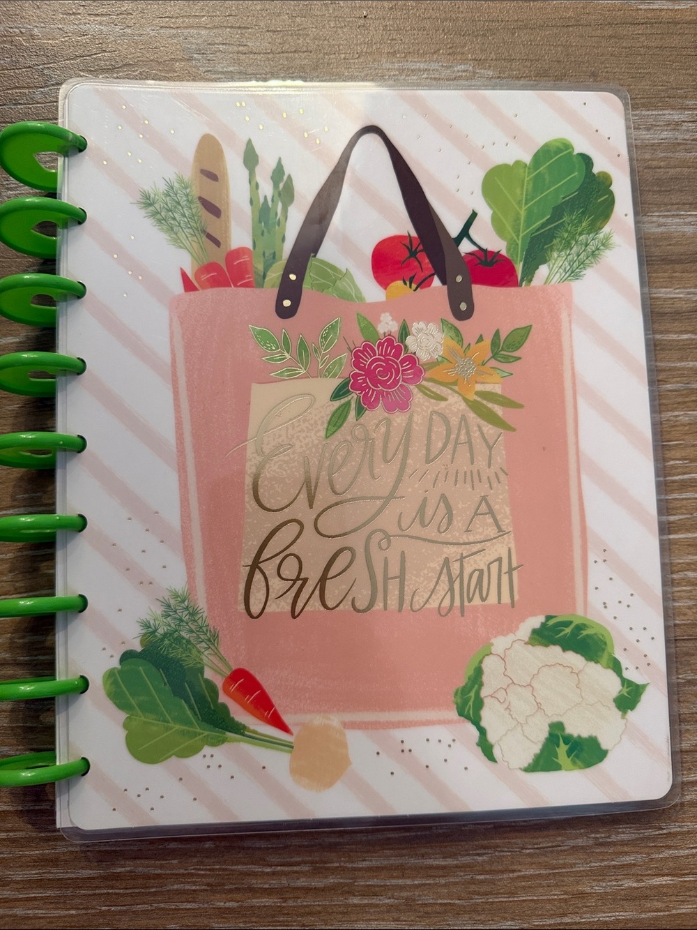 Happy Planner Recipe Organizer Every Day Is A Fresh Start Disc Bound